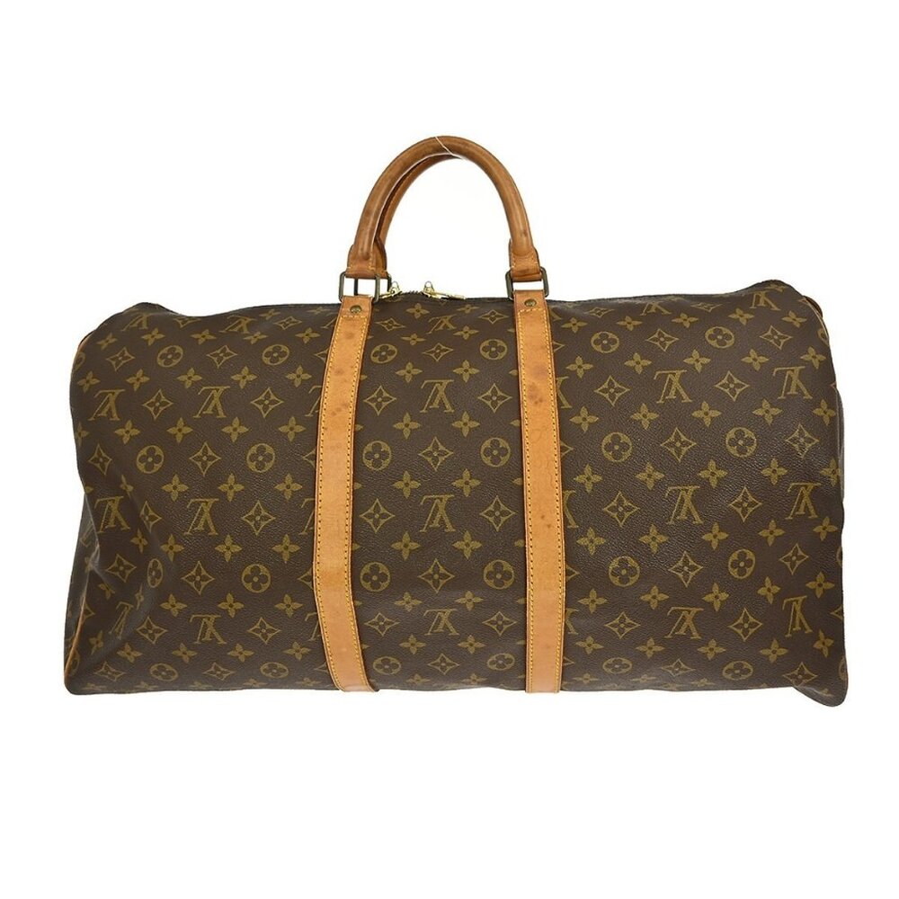 BUYIT LOUIS VUITTON KEEPALL 55 TRAVEL HANDBAG MONOGRAM M41424 MI1911 YQ03113 - Picture 11 of 14